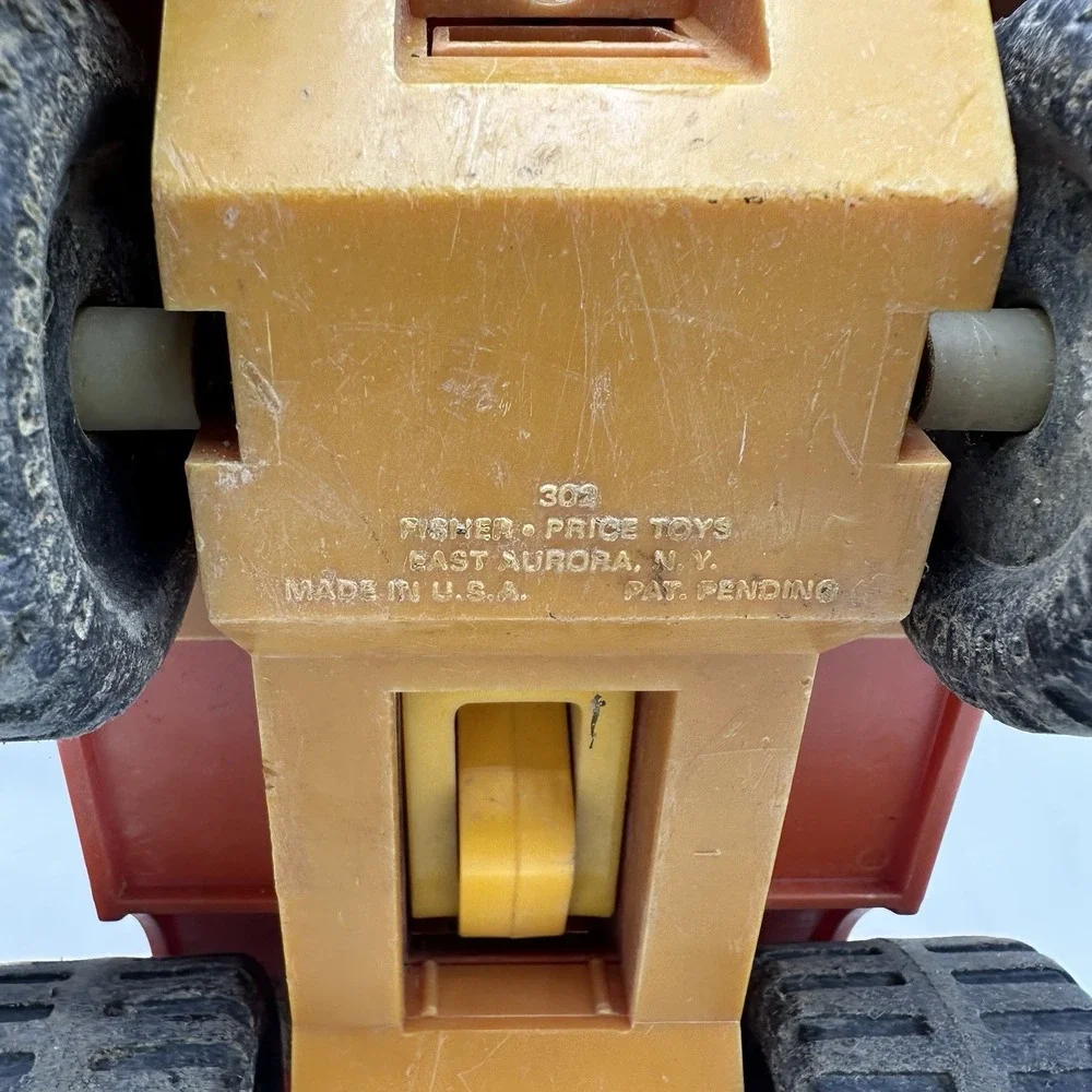 Fisher Price 302 Husky Helper Big Dump Truck Vintage 1970s